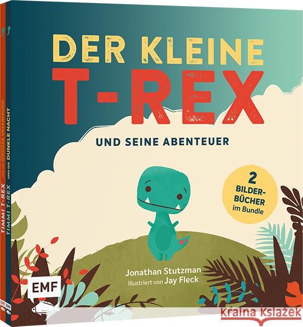 Der kleine T-Rex und seine Abenteuer Stutzman, Jonathan 9783745919516 Edition Michael Fischer - książka