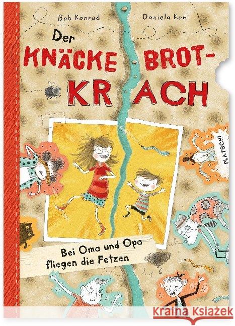 Der Knäckebrotkrach : Bei Oma und Opa fliegen die Fetzen Konrad, Bob 9783401603070 Arena - książka