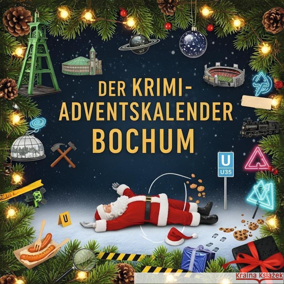 Der Krimi-Adventskalender Bochum König, Lucas 9783695300808 FlipFlop - książka