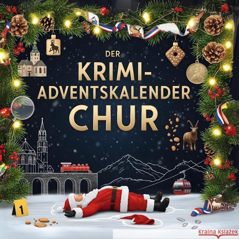 Der Krimi-Adventskalender Chur Schmitt, Liam 9783695300709 FlipFlop - książka