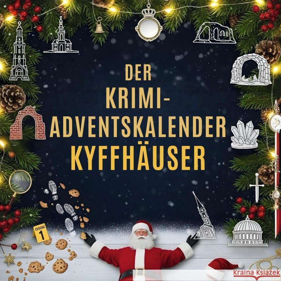 Der Krimi-Adventskalender Kyffhäuser Huber, Jakob 9783695306206 FlipFlop - książka