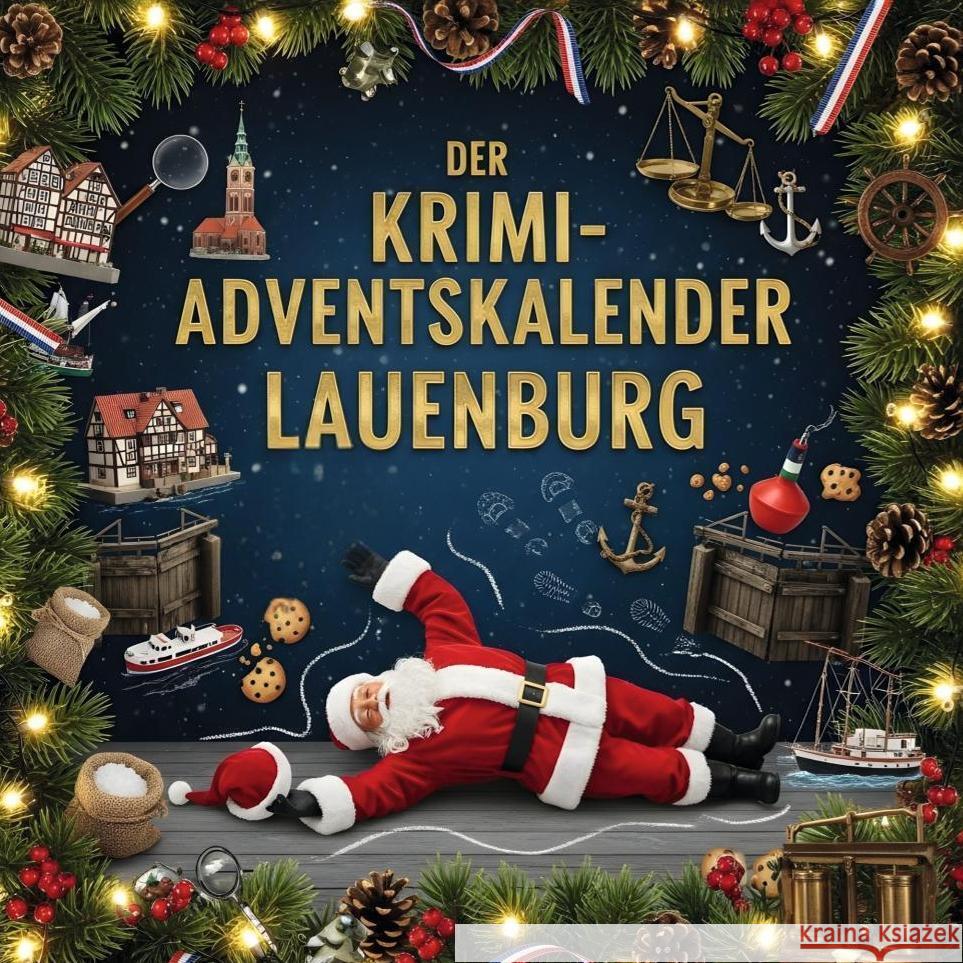 Der Krimi-Adventskalender Lauenburg Wolf, Linus 9783695306053 FlipFlop - książka