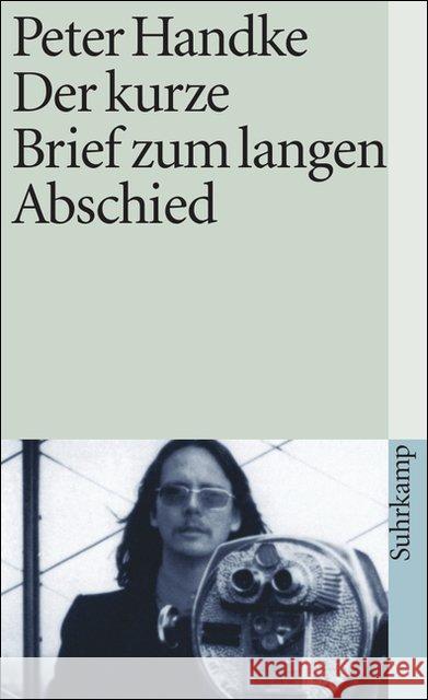 Der kurze Brief zum langen Abschied Handke, Peter   9783518397862 Suhrkamp - książka