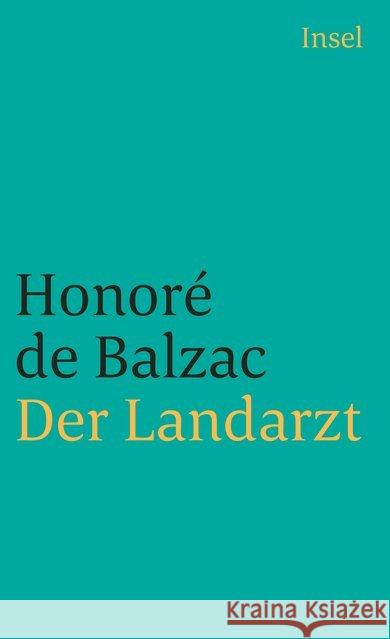 Der Landarzt Balzac, Honoré de 9783458336150 Insel Verlag - książka