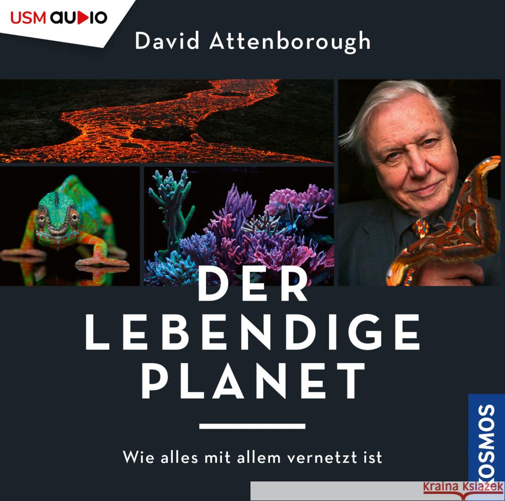 Der lebendige Planet, 2 Audio-CD, 2 MP3 Attenborough, David Frederick 9783803292605 United Soft Media (USM) - książka