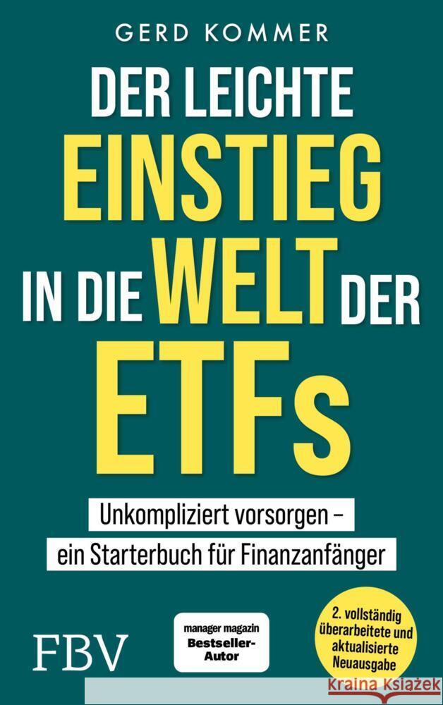 Der leichte Einstieg in die Welt der ETFs Kommer, Gerd 9783959728423 FinanzBuch Verlag - książka