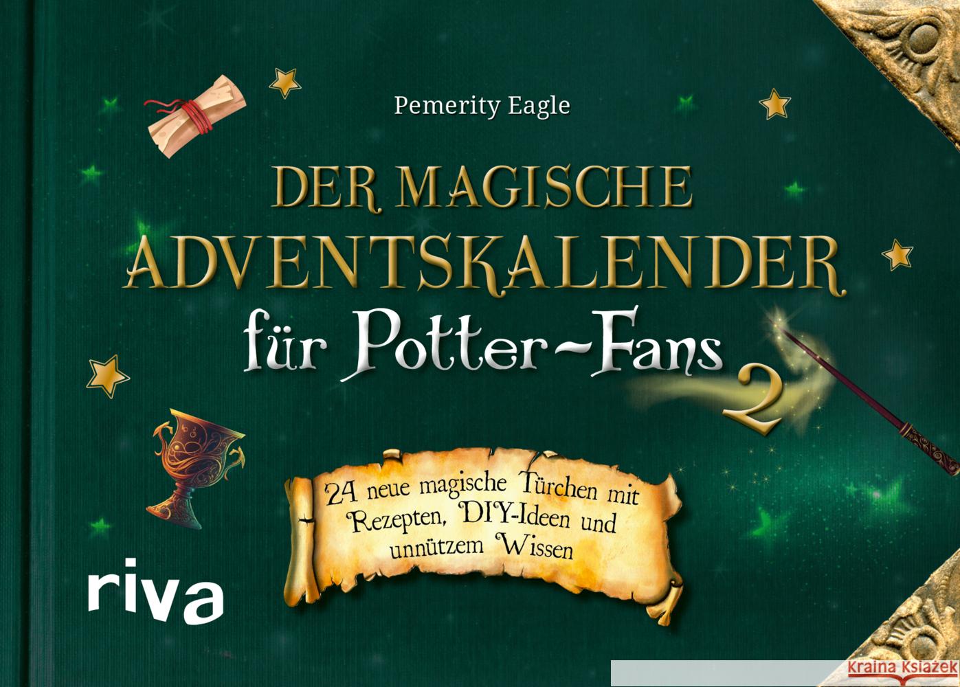 Der magische Adventskalender für Potter-Fans 2 Eagle, Pemerity 9783742324788 Riva - książka