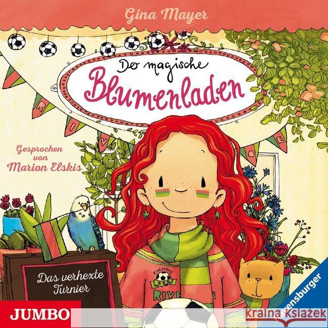 Der magische Blumenladen - Das verhexte Turnier, 1 Audio-CD : CD Standard Audio Format, Lesung Mayer, Gina 9783833738388 Jumbo Neue Medien - książka