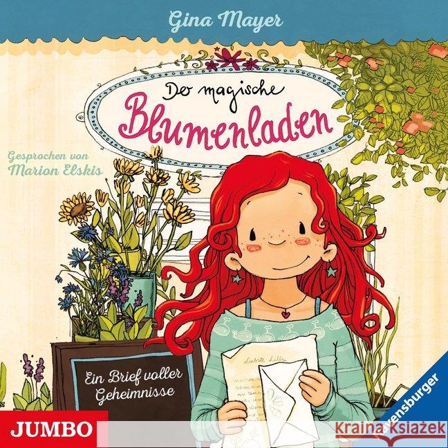 Der magische Blumenladen - Ein Brief voller Geheimnisse, 1 Audio-CD : CD Standard Audio Format, Lesung Mayer, Gina 9783833740381 Jumbo Neue Medien - książka