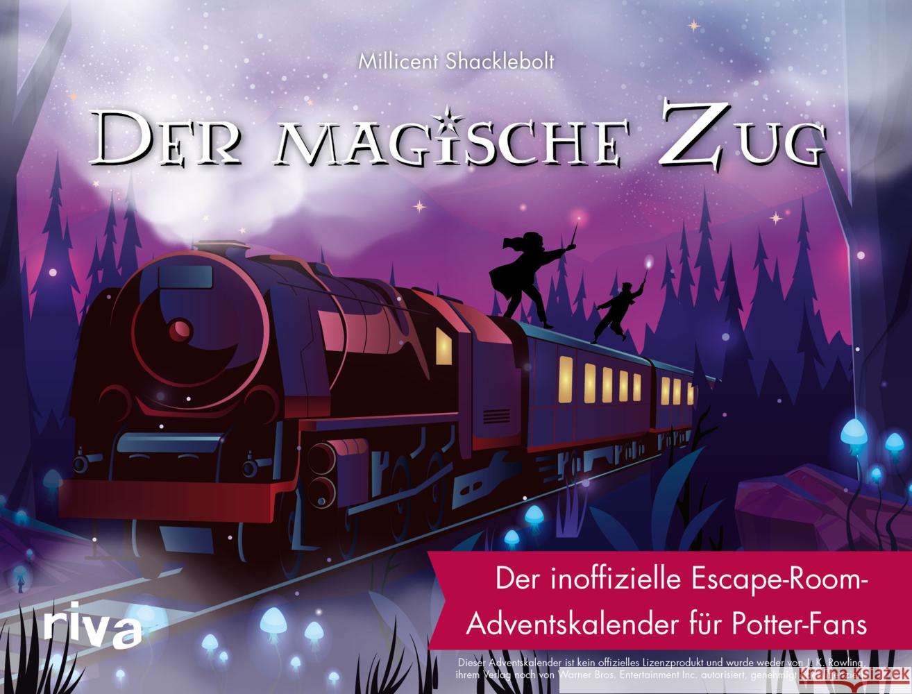 Der magische Zug Shacklebolt, Millicent 9783742324702 Riva - książka