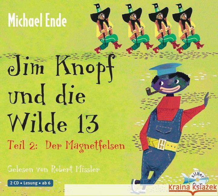 Der Magnetfelsen, 2 Audio-CDs : Ungekürzte Lesung Ende, Michael 9783867422178 Silberfisch - książka