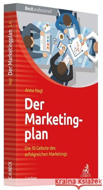 Der Marketingplan : Die 10 Gebote des erfolgreichen Marketings Nagl, Anna 9783406702983 Beck Juristischer Verlag - książka