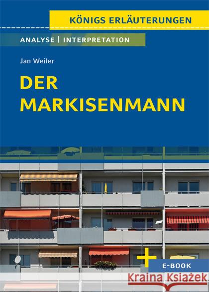 Der Markisenmann von Jan Weiler - Textanalyse und Interpretation Weiler, Jan, Krischel, Volker 9783129304266 Klett Lerntraining - książka