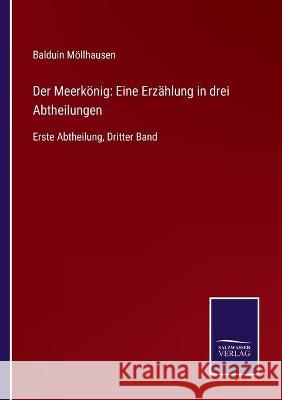 Der Meerkönig: Eine Erzählung in drei Abtheilungen: Erste Abtheilung, Dritter Band Möllhausen, Balduin 9783752540987 Salzwasser-Verlag Gmbh - książka