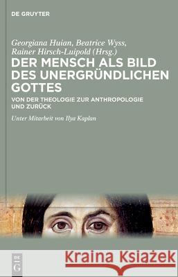 Der Mensch als Bild des unergründlichen Gottes  9783111020785 De Gruyter - książka