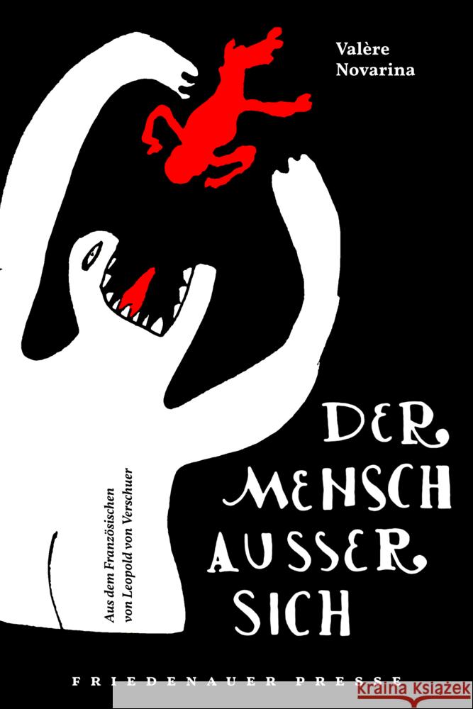 Der Mensch außer sich Novarina, Valère 9783751806343 Matthes & Seitz Berlin - książka