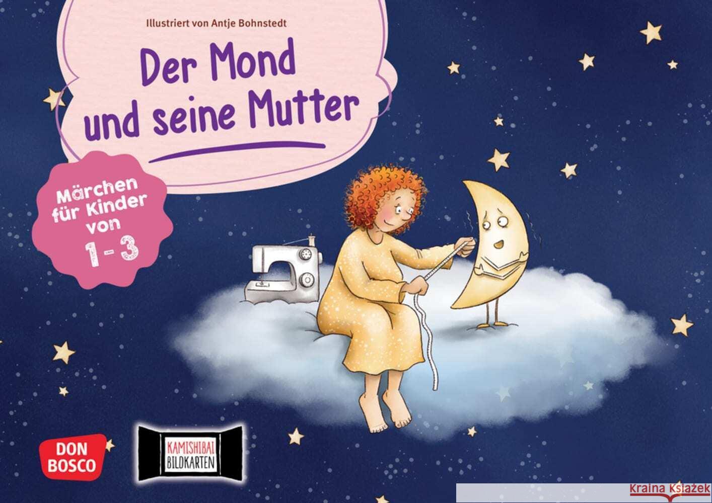 Der Mond und seine Mutter. Kamishibai Bildkartenset  4260694922156 Don Bosco Medien - książka