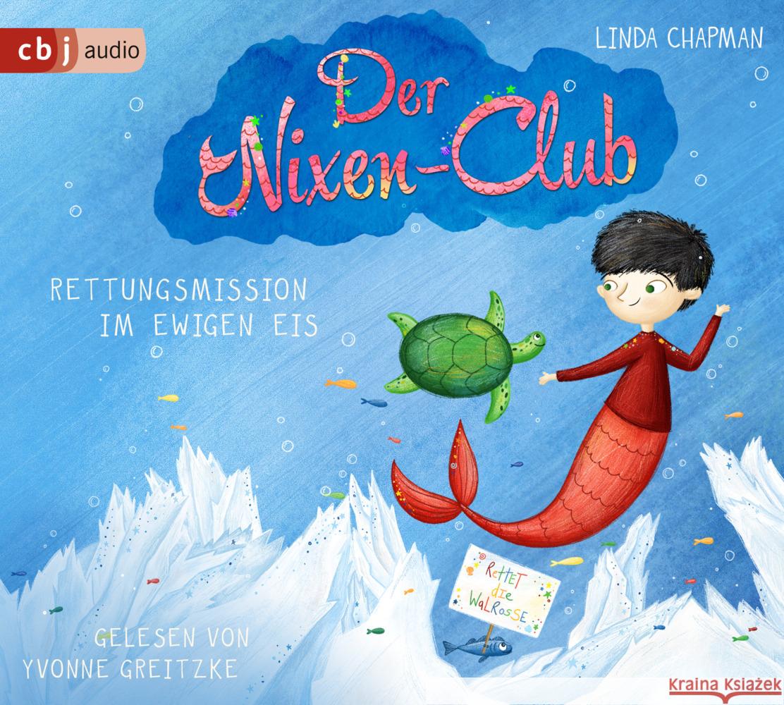 Der Nixen-Club - Rettungsmission im ewigen Eis, 2 Audio-CD Chapman, Linda 9783837163506 cbj audio - książka