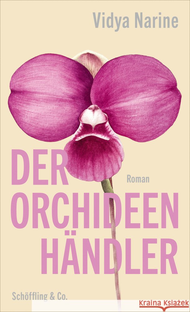 Der Orchideenhändler Narine, Vidya 9783690970013 Schöffling - książka