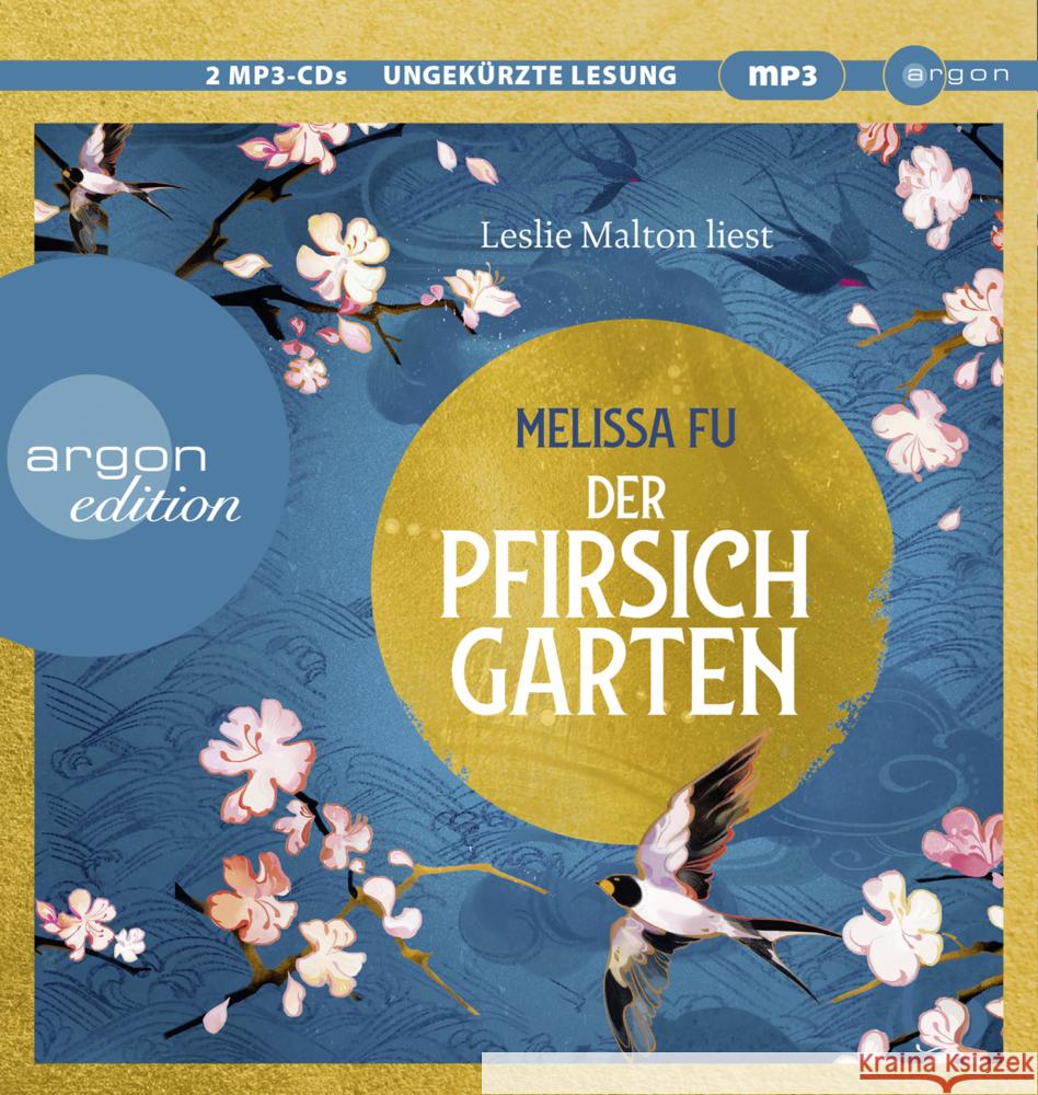 Der Pfirsichgarten, 2 Audio-CD, 2 MP3 Fu, Melissa 9783839820049 Argon Verlag - książka