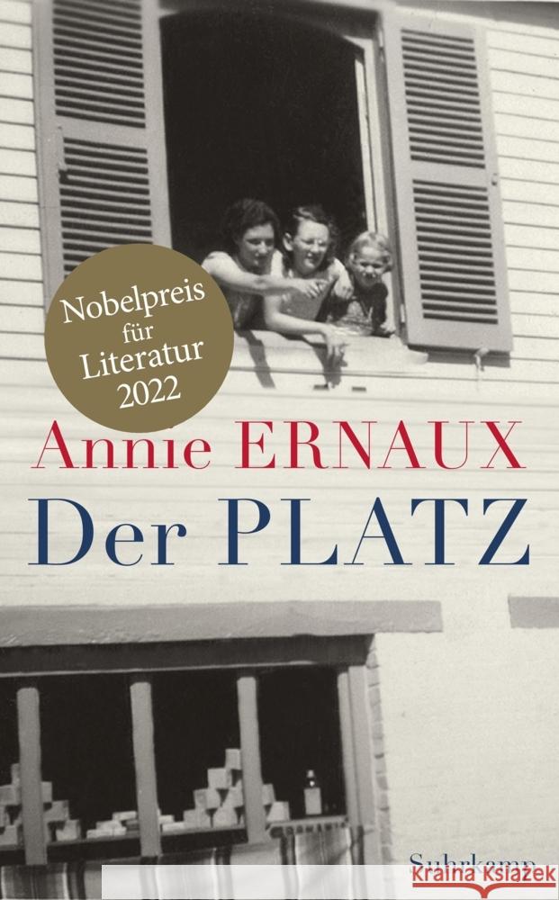 Der Platz Ernaux, Annie 9783518471081 Suhrkamp - książka