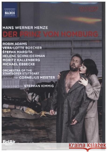 Der Prinz von Homburg, 1 DVD Henze, Hans Werner 0747313566853 Naxos Audiovisual - książka