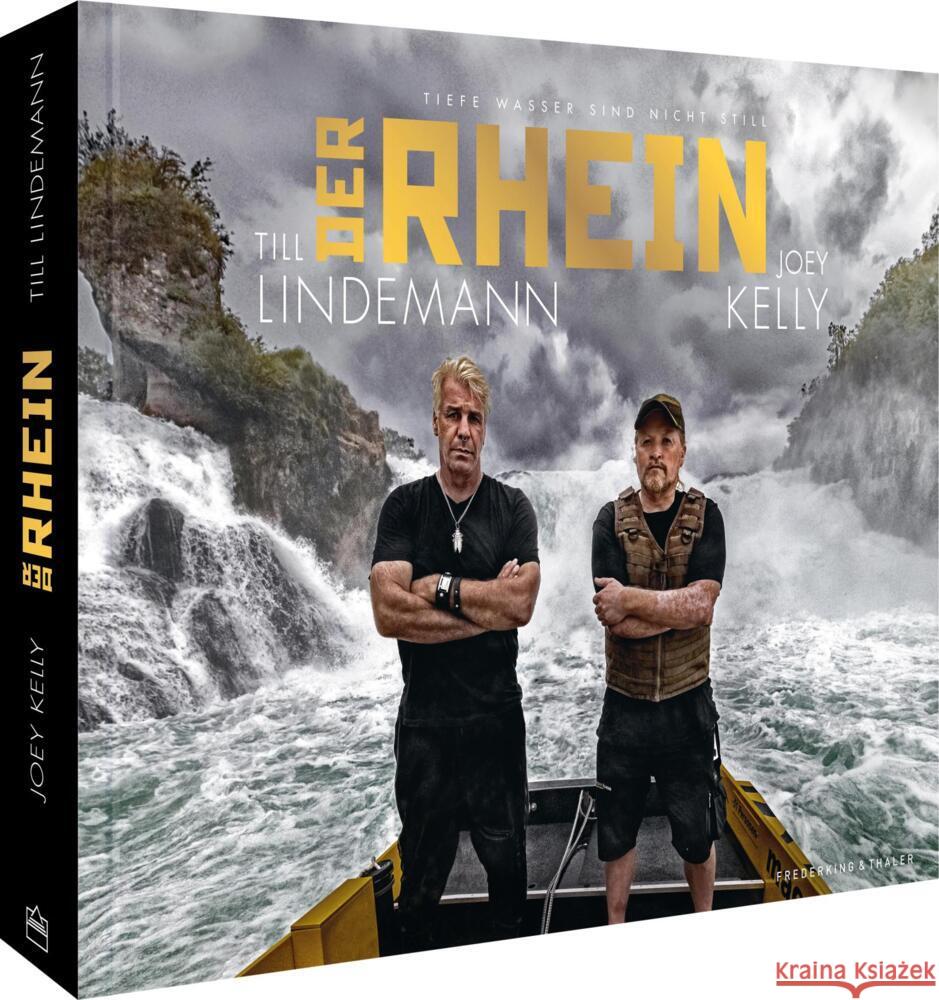 Der Rhein Lindemann, Till, Joey Kelly 9783954164615 Frederking & Thaler - książka