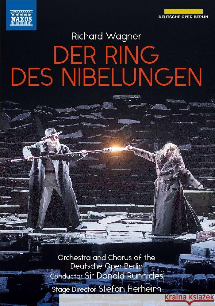 Der Ring des Nibelungen, 7 DVD Wagner, Richard 0747313700141 Naxos Audiovisual - książka