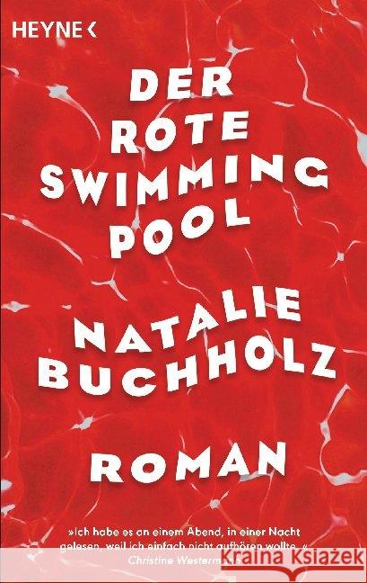 Der rote Swimmingpool Buchholz, Natalie 9783453423480 Heyne - książka