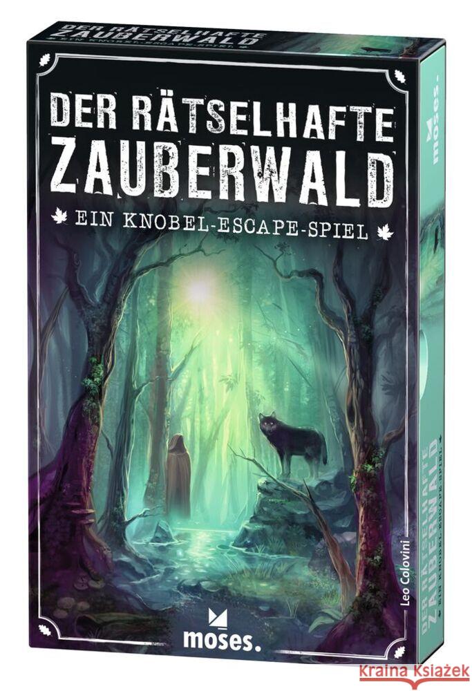 Der rätselhafte Zauberwald (Spiel) Colovini, Leo 4033477903952 moses. Verlag - książka