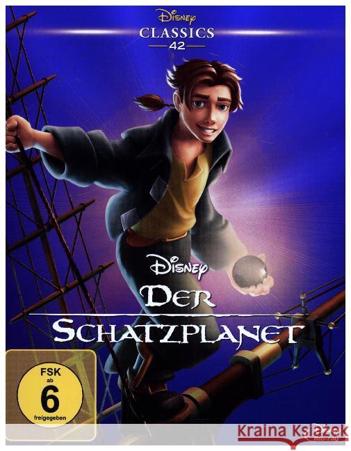 Der Schatzplanet, 1 Blu-ray Stevenson, Robert Louis 8717418516840 Walt Disney Studios Home Entertainment - książka