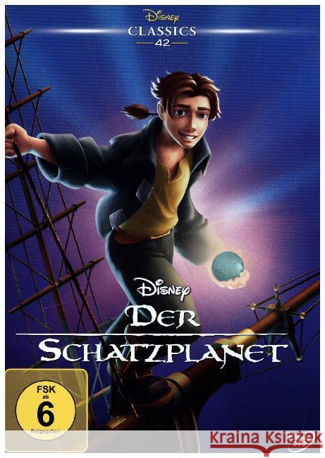 Der Schatzplanet, 1 DVD Stevenson, Robert Louis 8717418516833 Walt Disney Studios Home Entertainment - książka