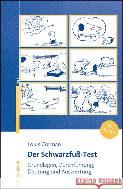 Der Schwarzfuß-Test Corman, Louis 9783497032914 Reinhardt, München - książka
