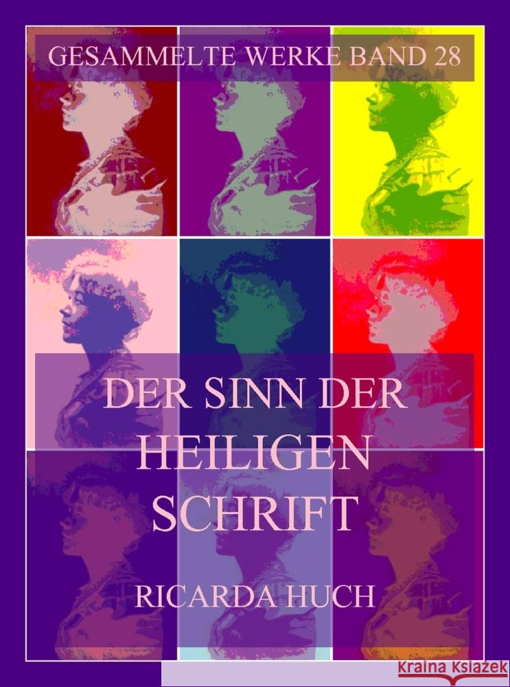 Der Sinn der Heiligen Schrift Huch, Ricarda 9783988687500 Jazzybee Verlag - książka