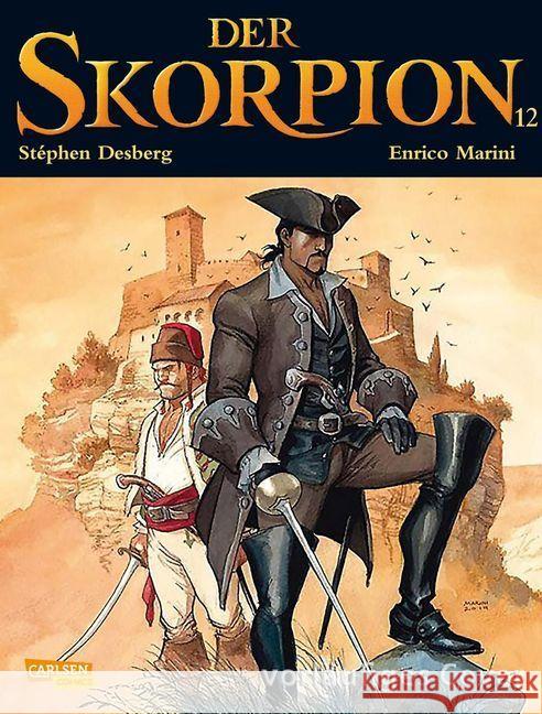 Der Skorpion, Das böse Omen Desberg, Stéphen 9783551743398 Carlsen - książka