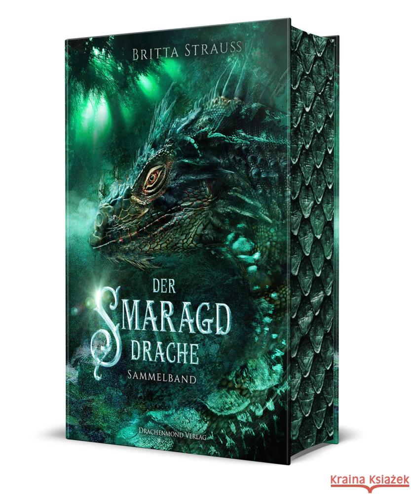 Der Smaragddrache Strauß, Britta 9783959910620 Drachenmond Verlag - książka