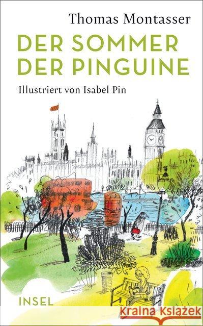 Der Sommer der Pinguine Montasser, Thomas 9783458363460 Insel Verlag - książka