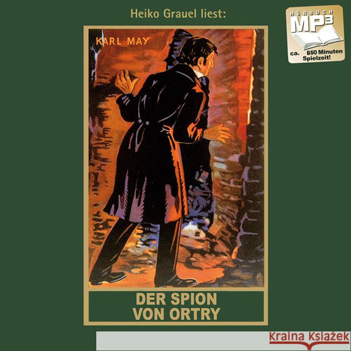 Der Spion von Ortry, Audio-CD, MP3 May, Karl 9783780207586 Karl-May-Verlag - książka