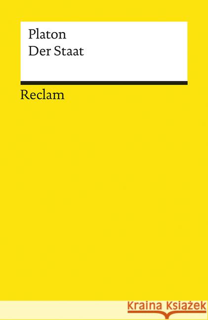 Der Staat Platon 9783150195123 Reclam, Ditzingen - książka