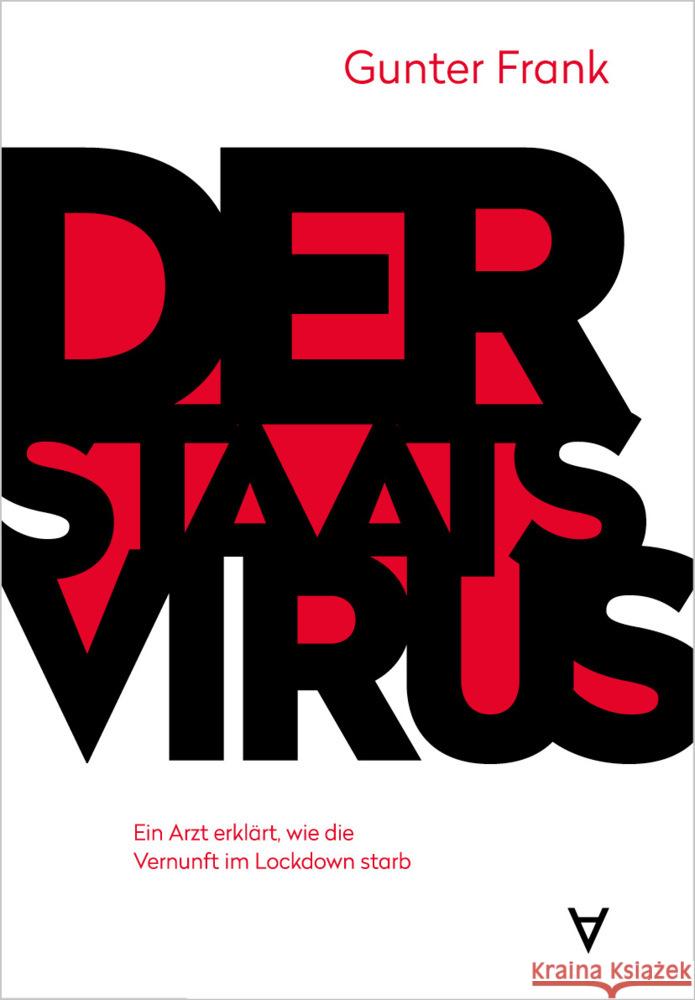 Der Staatsvirus Frank, Gunter 9783981975598 Achgut-Edition - książka