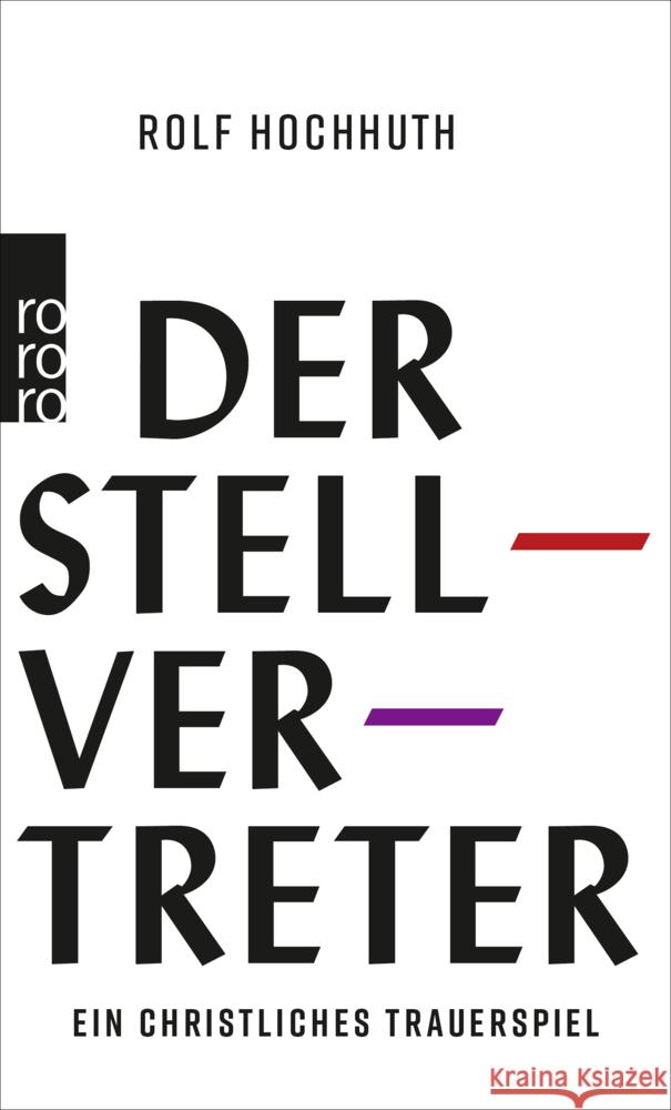 Der Stellvertreter Hochhuth, Rolf 9783499004636 Rowohlt TB. - książka