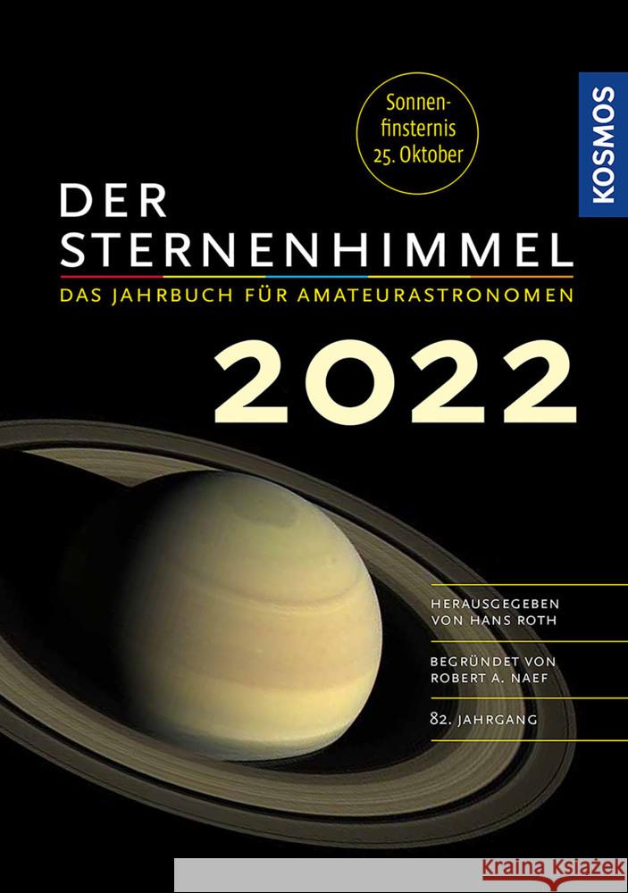 Der Sternenhimmel 2022 Roth, Hans 9783440170847 Kosmos (Franckh-Kosmos) - książka