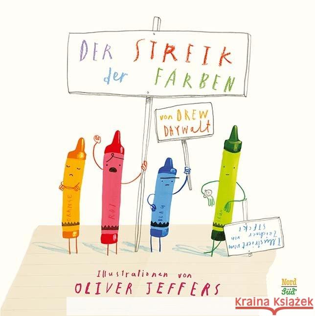 Der Streik der Farben Daywalt, Drew 9783314103599 NordSüd Verlag - książka