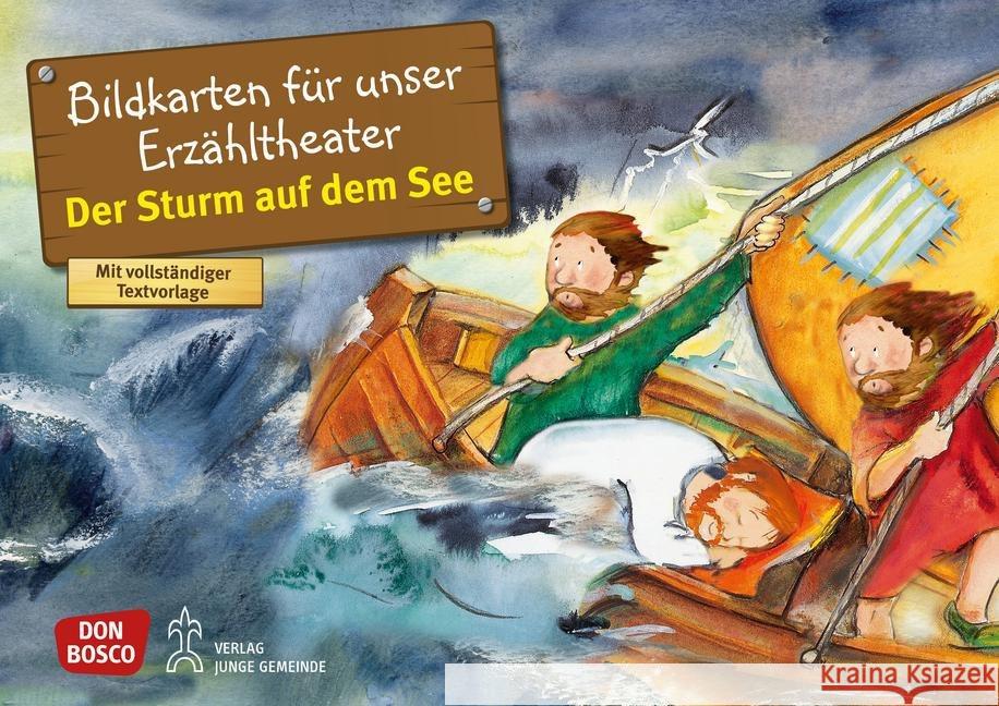 Der Sturm auf dem See Brandt, Susanne, Nommensen, Klaus-Uwe 4260179512711 Verlag Junge Gemeinde - książka