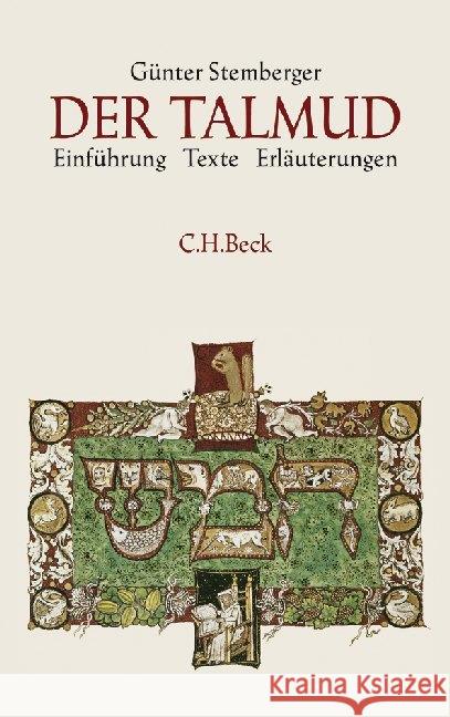 Der Talmud : Einführung, Texte, Erläuterungen Stemberger, Günter 9783406744730 Beck - książka