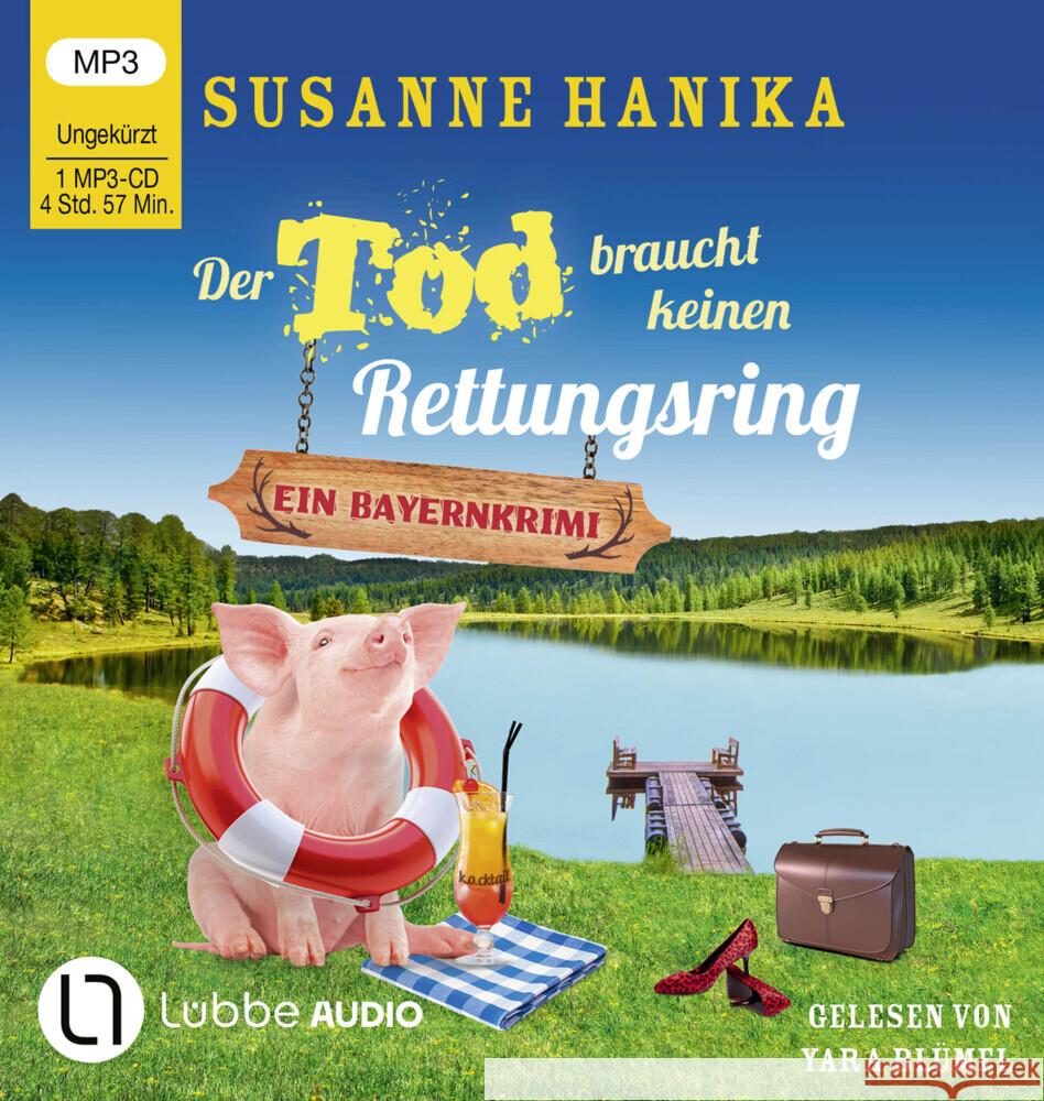 Der Tod braucht keinen Rettungsring, 1 Audio-CD, 1 MP3 Hanika, Susanne 9783785785478 Bastei Lübbe - książka