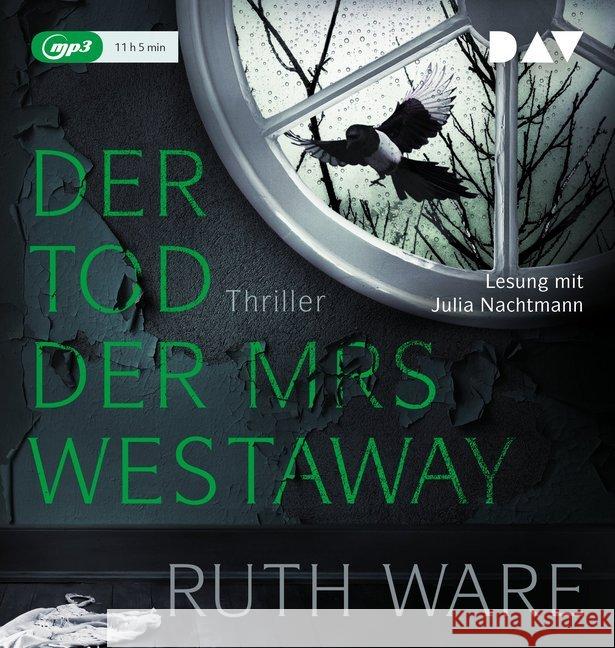 Der Tod der Mrs Westaway, 1 MP3-CD : Lesung mit Julia Nachtmann (1 mp3 CD), Lesung. MP3 Format Ware, Ruth 9783742412010 Der Audio Verlag, DAV - książka