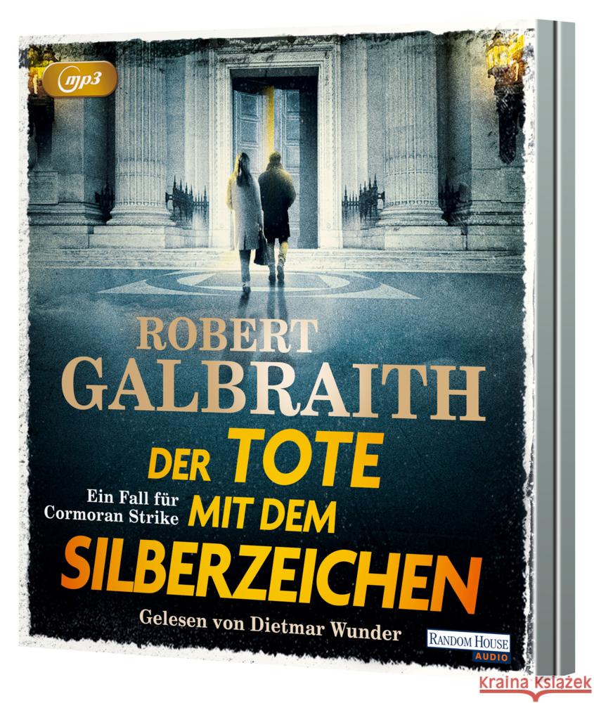 Der Tote mit dem Silberzeichen, 4 Audio-CD, 4 MP3 Galbraith, Robert 9783759900678 Random House Audio - książka