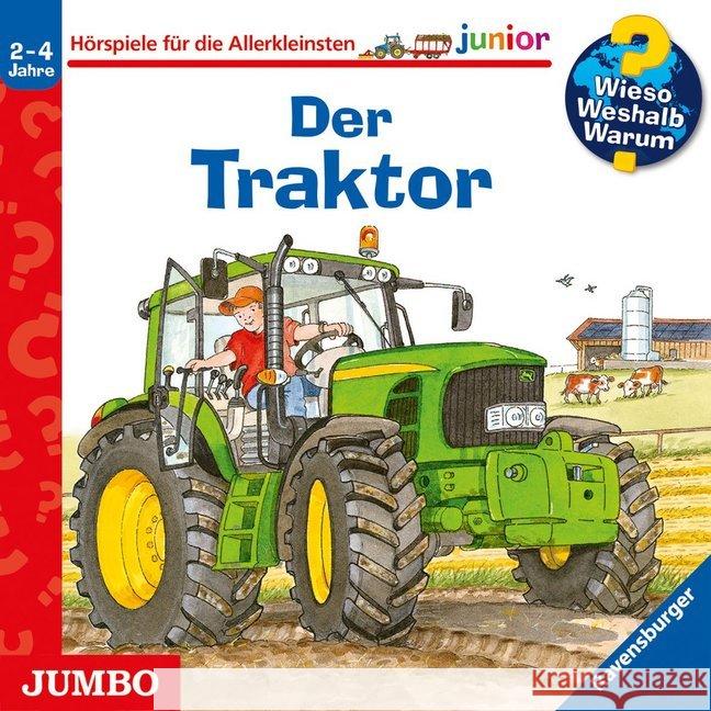 Der Traktor, 1 Audio-CD Metzger, Wolfgang; Erne, Andrea 9783833733918 Jumbo Neue Medien - książka