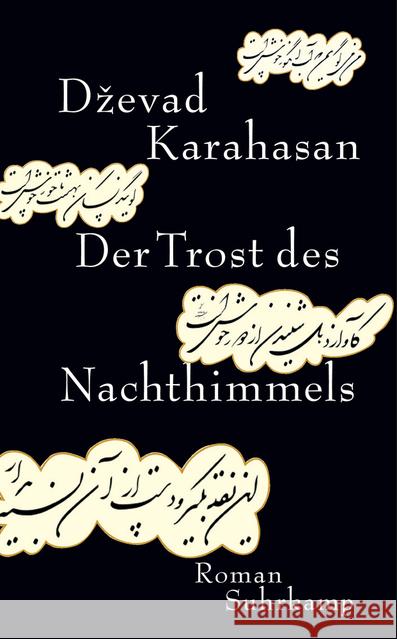 Der Trost des Nachthimmels : Roman Karahasan, Dzevad 9783518468371 Suhrkamp - książka